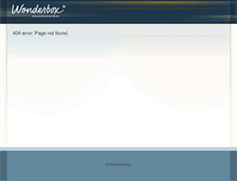 Tablet Screenshot of alacarte.wonderbox.fr
